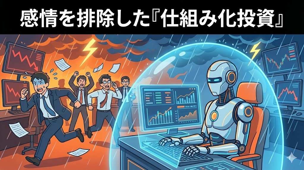 感情を排除した「仕組み化投資」