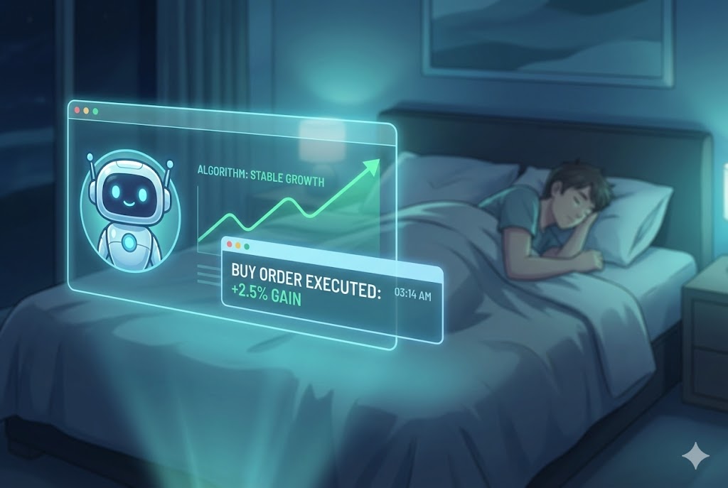 FX自動売買システムを取り入れた際のイメージ